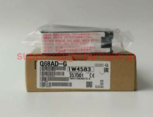 Rakuten - 新品【東京発★適格請求★税込】三菱 PLC Q68AD-G AD変換/アナログ入力装置【6ヶ月保証】