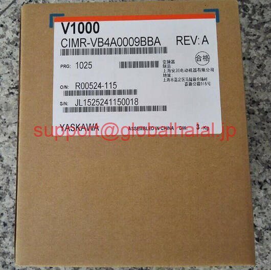 新品【東京発★適格請求書★税込】CIMR-VB4A0009BBA Yaskawaインバーター 【6ヶ月保証】