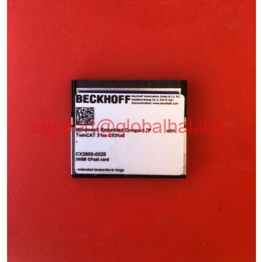 新品【東京発★適格請求書★税込】CX2900-0026 Cカード Windows Embedded Compact 7pTwincat 3- 【6ヶ月保証】