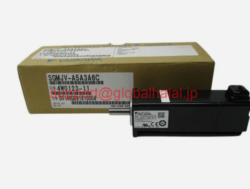 新品【東京発★適格請求書★税込】安川サーボモット SGMJV-A5A3A6C 【6ヶ月保証】