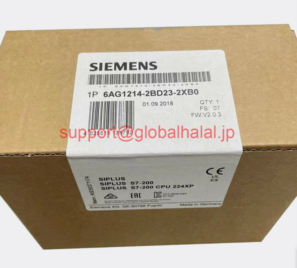 新品【東京発★適格請求書★税込】シーメンス SIPL 6AG1214-2BD23-2XB0 コンパクトユニット S7-200 【6ヶ月保証】