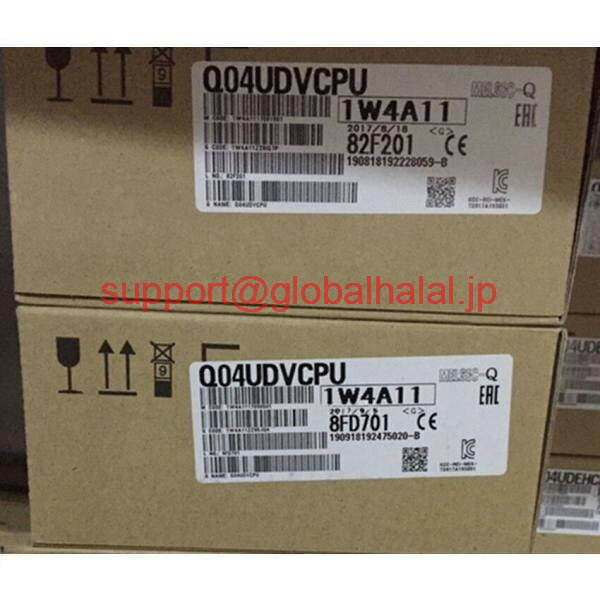 新品Mitsubishi CPU Unit PLC Q04UDVCPU Built-in Ethernet Japan Genuine 