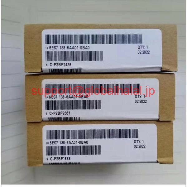 DELL - 新品【東京発★適格請求書★代引可】6ES7138-6AA01-0BA0 6ES7 138-6AA01-0BA0【6ヶ月保証】