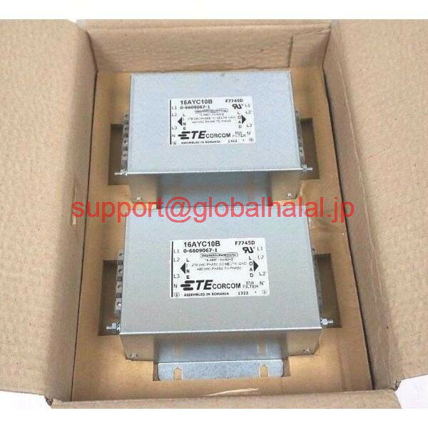 新品2つのTyco Corcom 16ayc10b電源フィルターの箱 