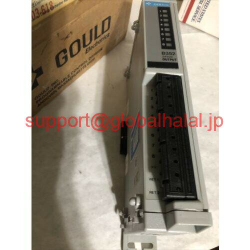新品GouldAS-B352-001出力モジュールB352 24VDC出力、Modicon AS B352 001 EA、FF 