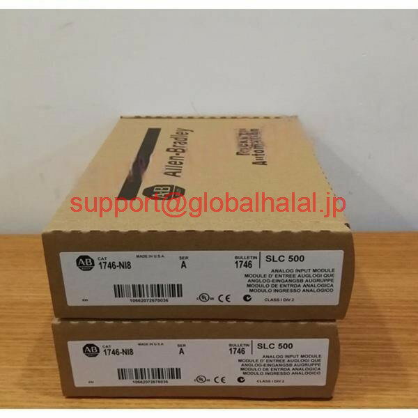新品【東京発★適格請求書★代引可】アレンブラッドリー AB PLC モジュール 1746-NI8 【6ヶ月保証】