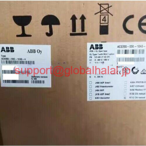 新品【東京発★適格請求書★代引可】ACS355-03E-12A5-4周波数コンバーター 【6ヶ月保証】