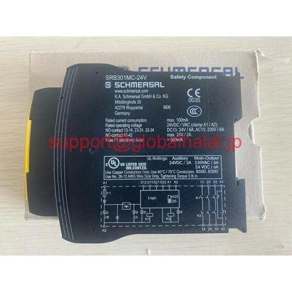 乐天商城 - 新品【東京発★適格請求書★代引可】 SCMERSAL SRB301MC-24V安全リレー 【6ヶ月保証】