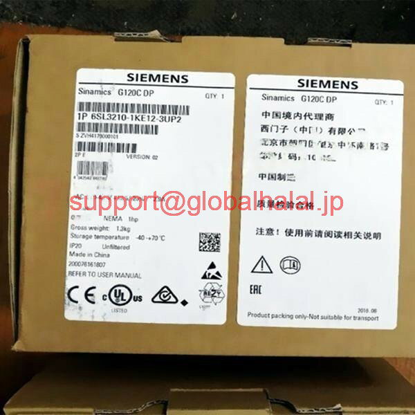 商品詳細 商品説明 新品未使用 保証期間：6ヶ月（商品をお受け取ってから） 初期不良につきまして、交換又は返金が可能です。 *その際、送料はこちらから負担致します。 発送詳細 商品の発送は入金後の5-7日間くらいです。 運送会社：佐川急便/ゆうパック 連絡方法 販売中のカテゴリーにご希望の型式がない場合は、メールでご希望の型式をご連絡いただければ幸いです。 メールアドレス：support@globalhalal.jp 注意 極一部製品は数年前から生産終了の長期保管品ですが、保証期間は同様に6ヶ月で、動作確認は済んでおります。 *販売中の商品は複数在庫がございますので、同じ画像を使い回しております。予めご了承ください。お世話になります。 当店主に三菱電機、安川電機、富士電機、OMORON等のサーボモーター及びほかのモーター等を販売しています。 当店出品中の商品は全部保証6ヶ月のです。ご安心ください。 ご不明な点がありましたら質問欄にてご質問ください。 メールアドレス：support@globalhalal.jp よろしくお願いします。