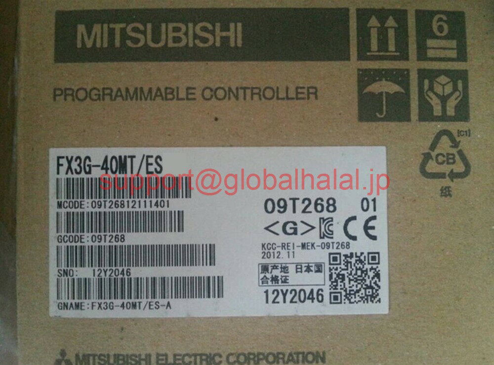 Rakuten - 新品【東京発★適格請求★税込】三菱電機 MITSUBISHI FX3G-40MT/ES シーケンサ【6ヶ月保証】