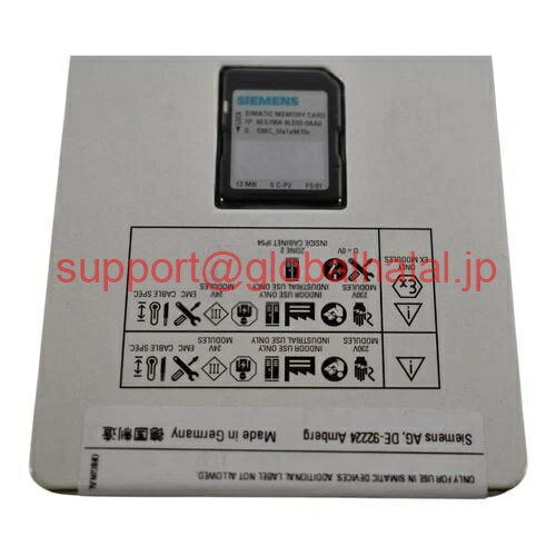 SONY - 新品【東京発★適格請求書★代引可】Siemens 6ES7954-8LP03-0AA0工場密閉SIMATIC S7、メモリカード 【6ヶ月保証】