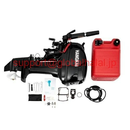 Other - 新品【東京発★適格請求書★代引可】Hangkai Outboard Motor Fishing Boat Engine Air Cooling System 196cc 4stroke 【6ヶ月保証】