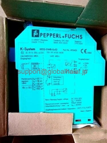 新品【東京発★適格請求書★代引可】PEPPREL+FUCHS KFD2-DWB-EX1.Dセーフティバリア 【6ヶ月保証】