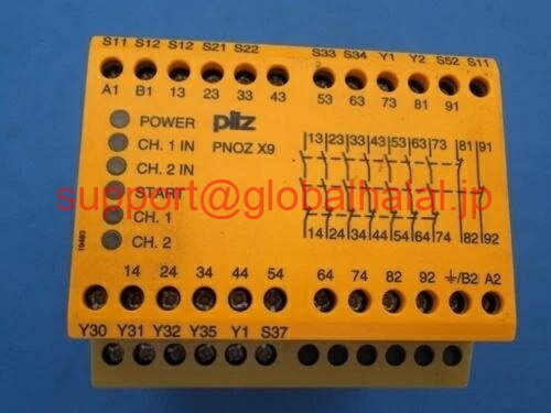 新品【東京発★適格請求書★代引可】PILZ セーフティ リレー モジュール PNOZ X9 774605 【6ヶ月保証】