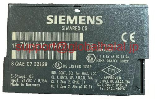 新品【東京発★適格請求書★代引可】シーメンス計量モジュール ET200S 7MH4910-0AA01 【6ヶ月保証】