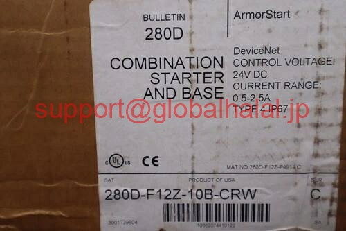 新品AB 280D-F12Z-10B-CRWスターターDevicenet IP67 