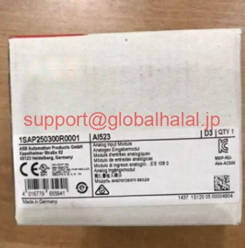Rakuten - 新品【東京発★適格請求書★代引可】AI523 1SAP250300R0001アナログ入力モジュール 【6ヶ月保証】