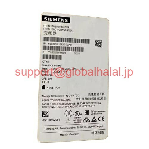 Lenovo - 新品【東京発★適格請求書★代引可】Siemens Sinamics S120コンバーターパワーモジュールPM340 6SL3210-1SE17-7UA0在庫 【6ヶ月保証】