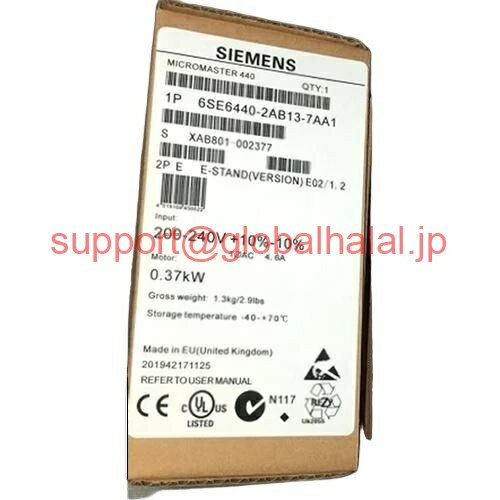 Rakuten - 新品【東京発★適格請求書★代引可】シーメンス PLC6SE6440-2AB13-7AA1 6SE64402AB137AA1 【6ヶ月保証】