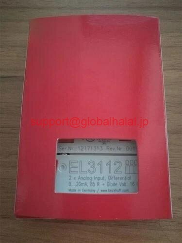 新品【東京発★適格請求書★代引可】Beckhoff EL3112 PLCモジュールEL3112 【6ヶ月保証】