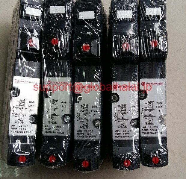 新品【東京発★適格請求書★代引可】Norgren V206B22A-B213Rソレノイドバルブの 【6ヶ月保証】