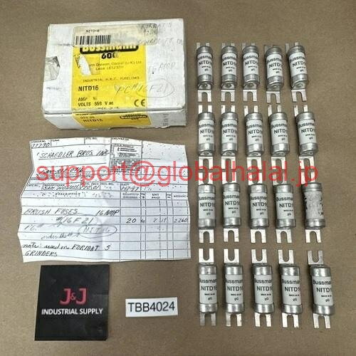 Other - 新品【東京発★適格請求書★代引可】20pcs/box nitd16 Industrial H.R.C. Fuselinks 550VAC 16A 【6ヶ月保証】