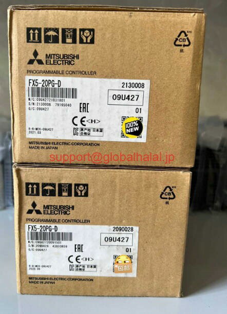 SHARP - 新品【東京発★適格請求書★税込】MITSUBISHI 三菱電機シーケンサー FX5-20PG-D【6ヶ月保証】