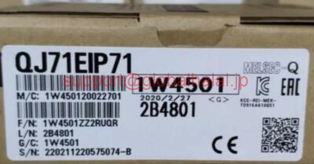 SONY - 新品【東京発★適格請求書★税込】MITSUBISHI/三菱電機 　QJ71EIP71　シーケンサー　【6ヶ月保証】