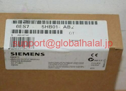 新品【東京発★適格請求書★代引可】Siemens 6ES7 332-5HB01-4AB2 6ES7332-5HB01-4AB2ボックス内の拡張モジュール【6ヶ月保証】