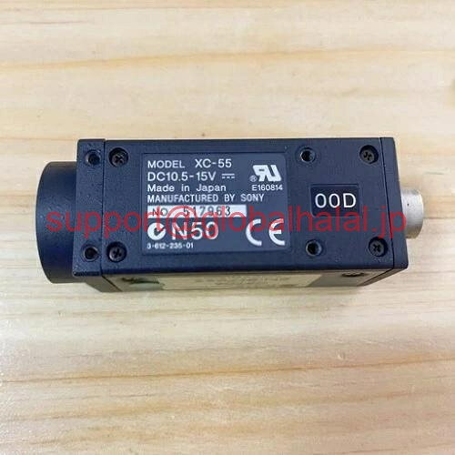 新品【東京発★適格請求書★代引可】S ソニー XC-55 CCD 工業用カメラ XC55【6ヶ月保証】