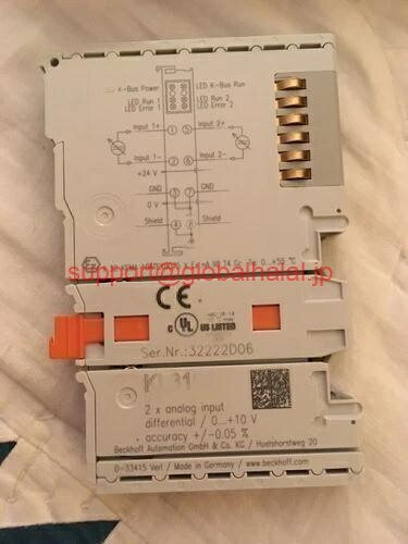 新品【東京発★適格請求書★代引可】BECKHOFF KL3162【6ヶ月保証】