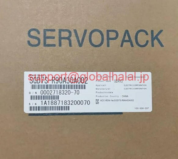 ���ʡ����ȯ��Ŭ������������ġ�Yaskawa SGD7S-R90A30A002�����ܥɥ饤�С���6�����ݾڡ�