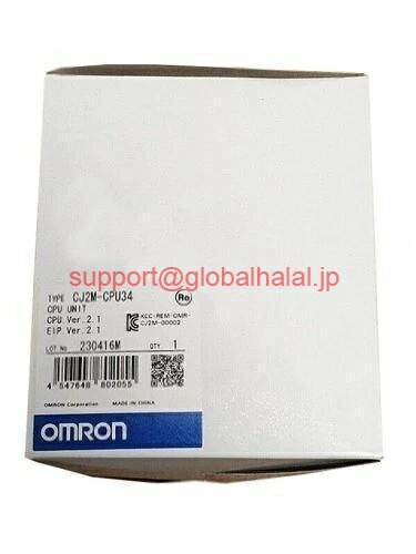 新品【東京発★適格請求書★代引可】Sオムロン純正 メーカー製 CJ2M-CPU34 CPUユニット CJ2MCPU34【6ヶ月保証】