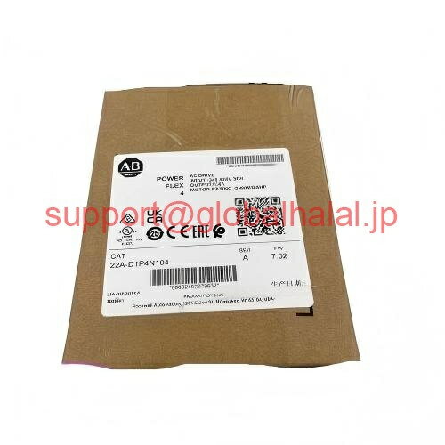 新品【東京発★適格請求書★代引可】工場密閉アレンブラッドリー22A-D1P4N104 PowerFlex 4 0.4 kW 0.5 hp ACドライブ【6ヶ月保証】