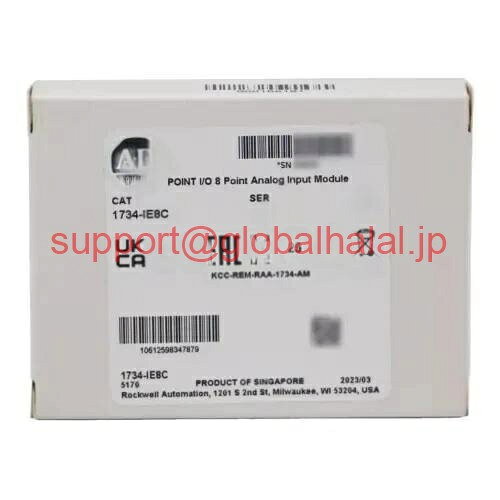 新品【東京発★適格請求書★代引可】工場密閉1734-IE8CポイントI/O 8チャネルアナログ電流入力モジュール【6ヶ月保証】
