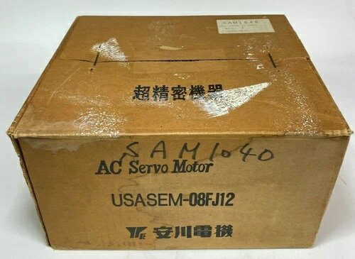 新品【東京発★適格請求書★代引可】Yaskawa ACサーボモーターSAM-1040 USASEM-08FJ12 USASEM-08FJ11【6ヶ月保証】