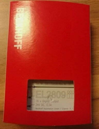 新品【東京発★適格請求書★代引可】BECKHOFF EL2809【6ヶ月保証】
