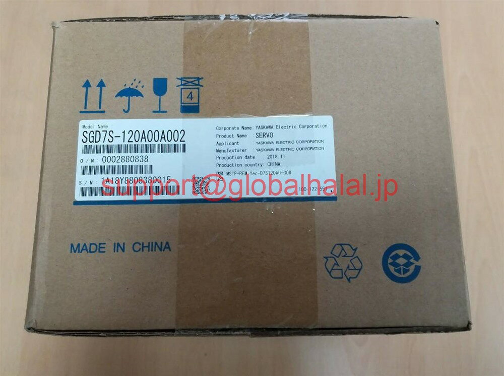 Panasonic - 新品【東京発★適格請求書★税込】 YASKAWA / 安川電機 サーボドライバー SGD7S-120A00A002 【6ヶ月保証】