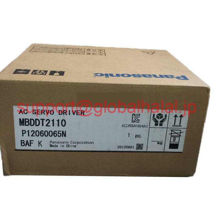 新品【東京発★適格請求書★税込】 PANASONIC/パナソニック サーボドライバ MBDDT2110 【6ヶ月保証】