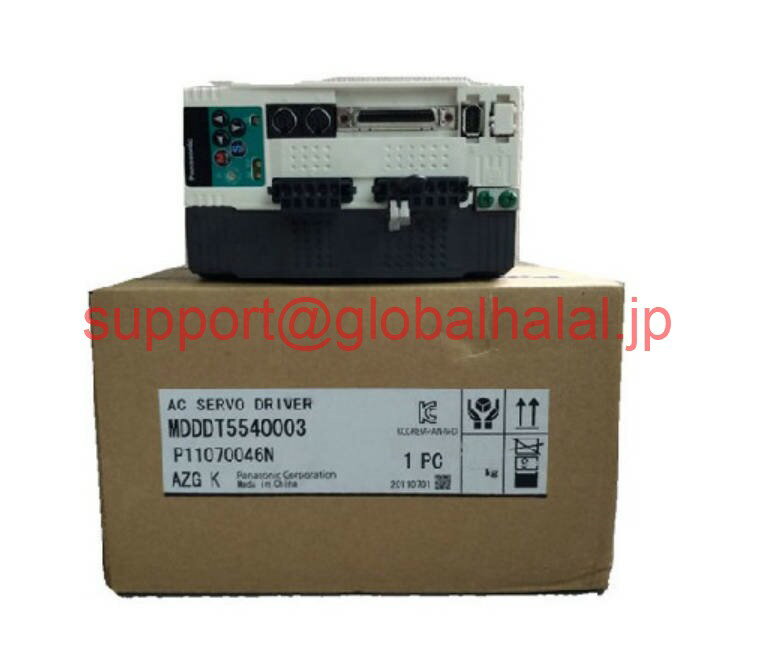 新品【東京発★適格請求書★税込】 Panasonic サーボドライバー MDDDT5540003 【6ヶ月保証】