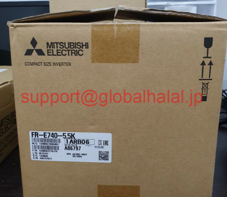 新品【東京発★適格請求書★税込】三菱電機 MITSUBISHI FREQROL-Dシリーズ インバータ FR-E740-5.5K【6ヶ月保証】
