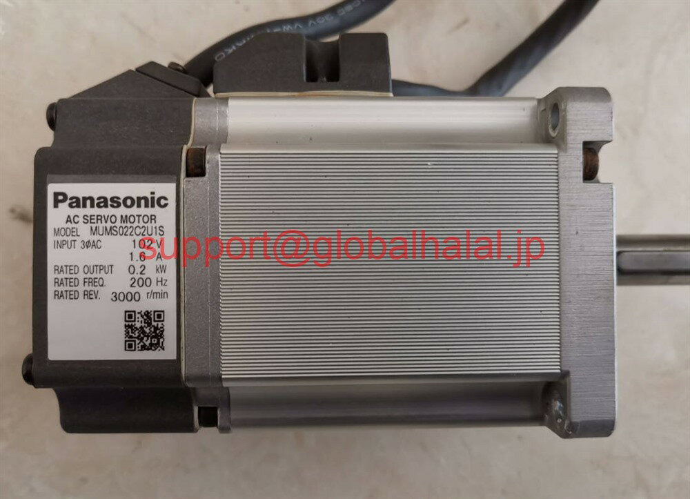 新品【東京発★適格請求書★税込】 PANASONIC/パナソニック サーボモータ MUMS022C2U1S【6ヶ月保証】