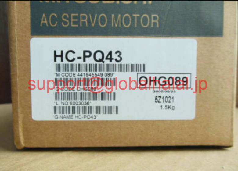 乐天商城 - 新品【東京発★適格請求書★税込】 三菱　サーボモーター HC-PQ43 【6ヶ月保証】