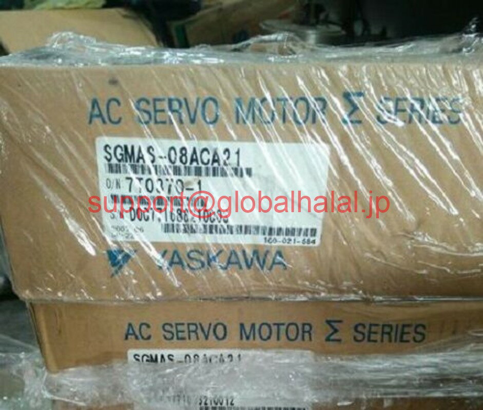 DELL - 新品【東京発★適格請求書★税込】 YASKAWA / 安川電機 サーボモーター SGMAS-08ACA21 【6ヶ月保証】