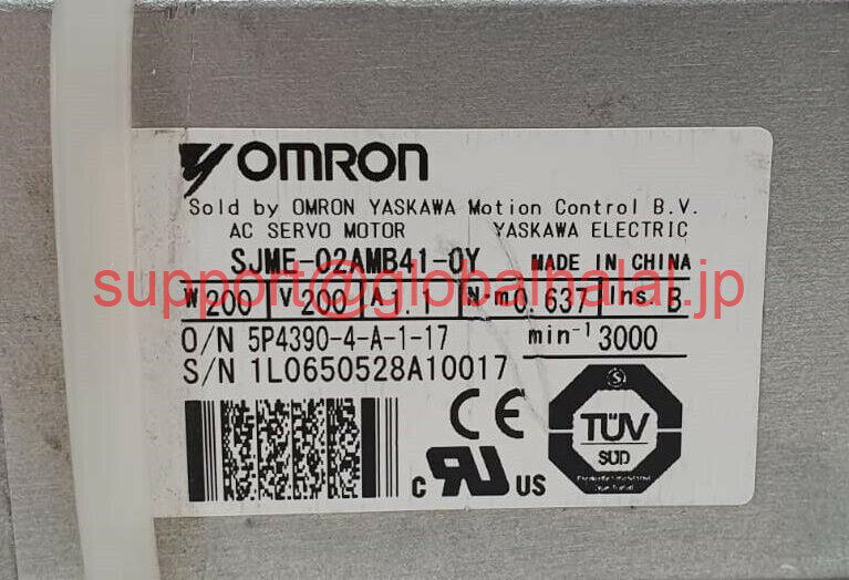 乐天商城 - 新品【東京発★適格請求書★税込】 OMRON /オムロン サーボモータ SJME-02AMB41-0Y【6ヶ月保証】