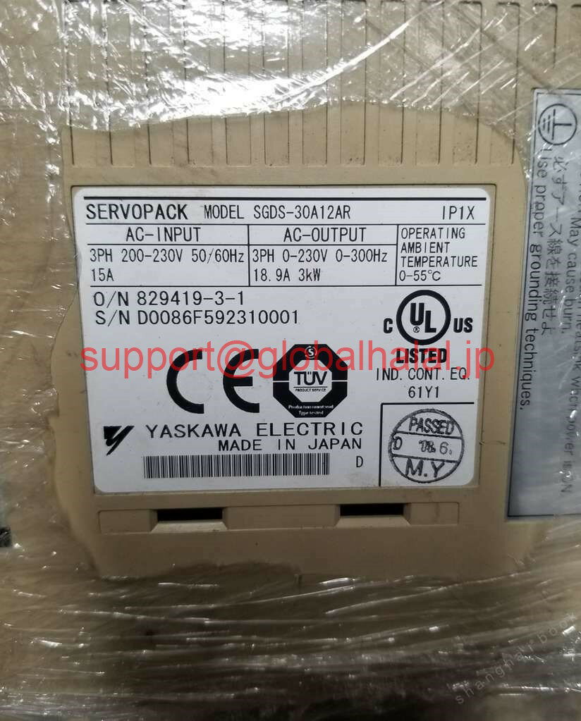 ViyKiōz YASKAWA T[{hCo[ SGDS-30A12AR y6ۏ؁z