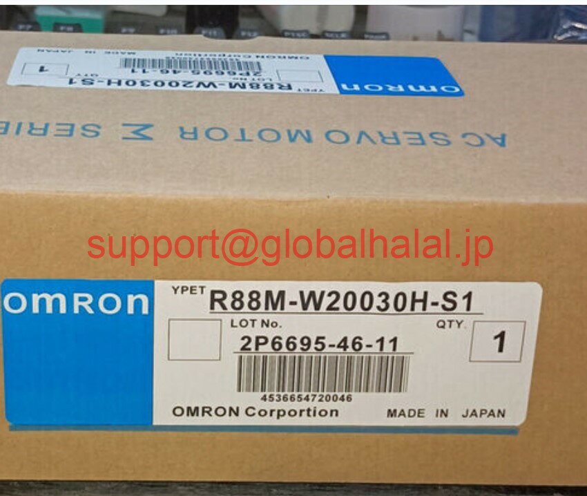 新品【東京発★適格請求書★税込】 OMRON サーボモーター R88M-W20030H-S1 【6ヶ月保証】