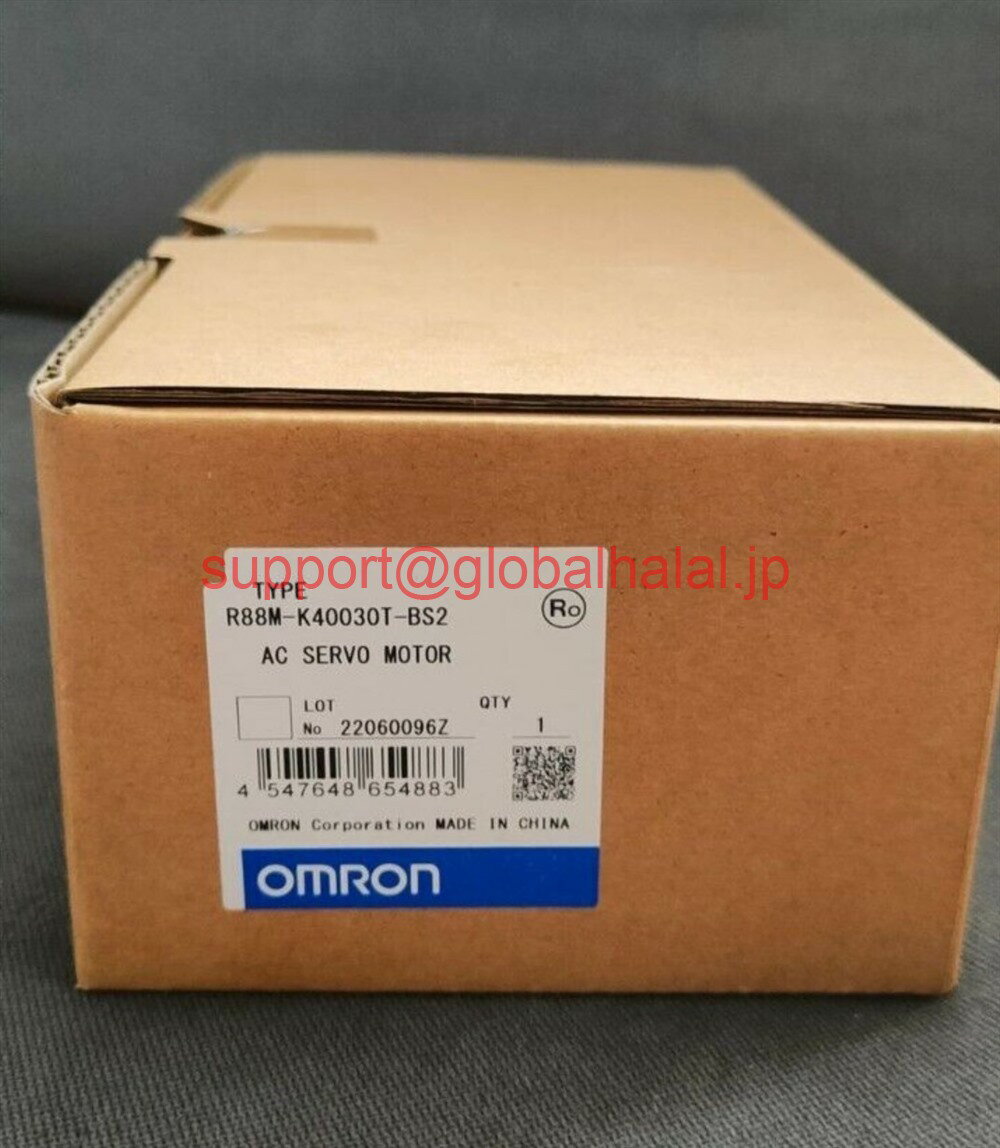 HITACHI - 新品【東京発★適格請求書★税込】 OMRON サーボモーター R88M-K40030T-BS2 【6ヶ月保証】