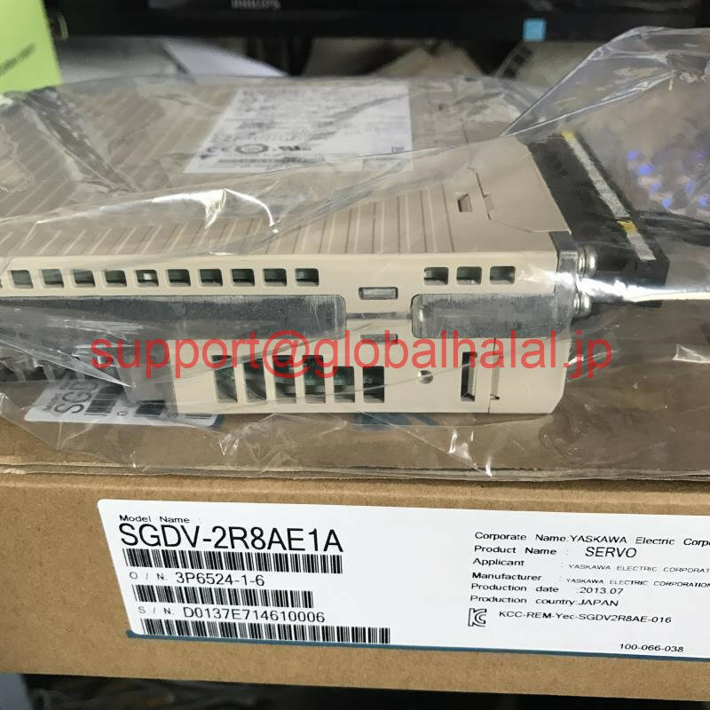 新品【東京発★適格請求書★税込】 YASKAWA サーボパック SGDV-2R8AE1A 【6ヶ月保証】
