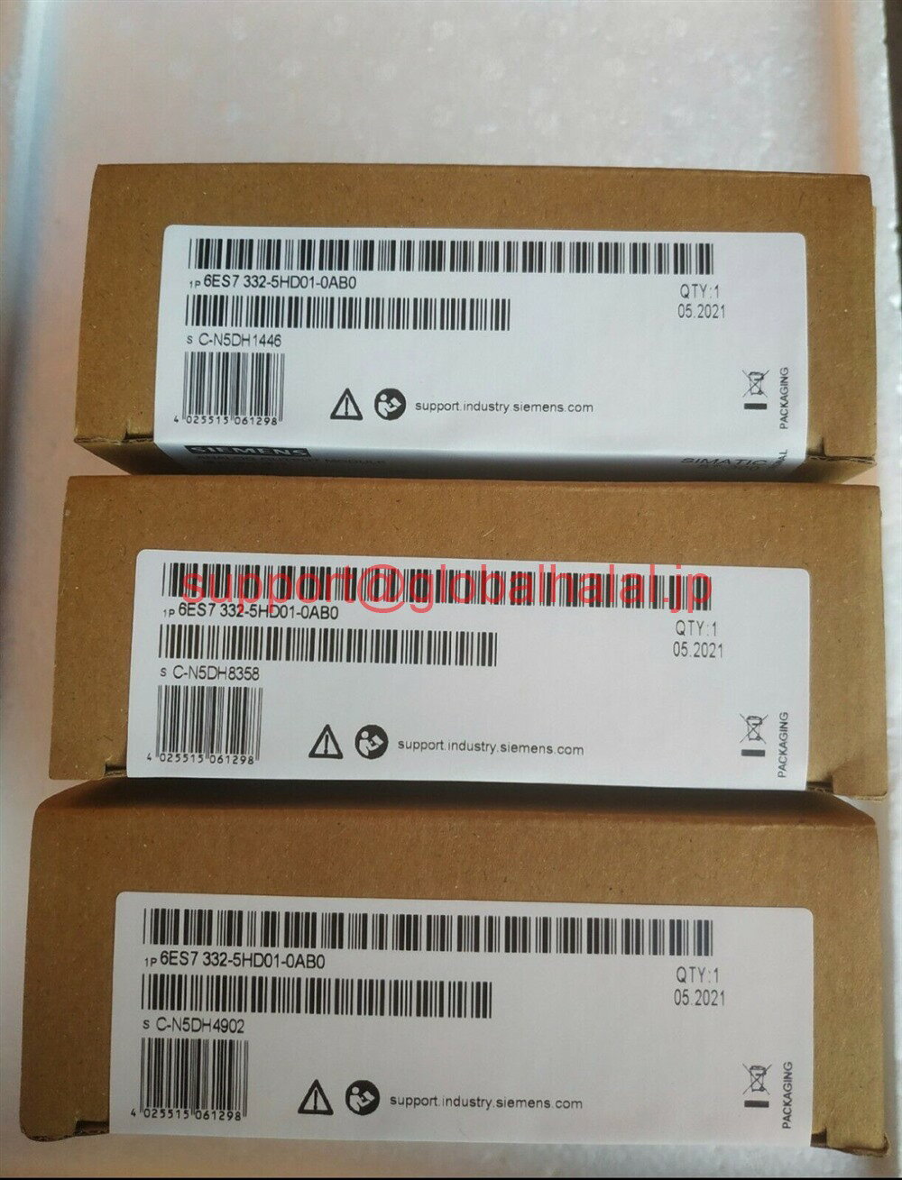 乐天商城 - 新品【東京発★適格請求書★税込】 SIEMENS アナログ出力モジュール 6ES7332-5HD01-OABO 【6ヶ月保証】